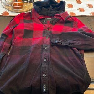 Men's hoodie button up from Hollister